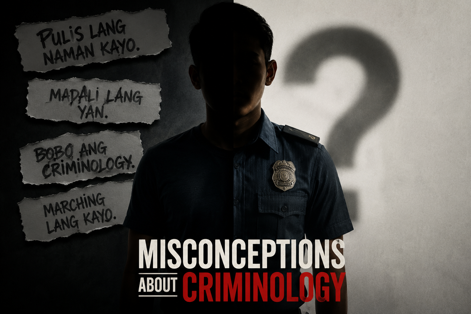 CRIMINOLOGY MISCONCEPTIONS: Everything You Need to Know About Criminology