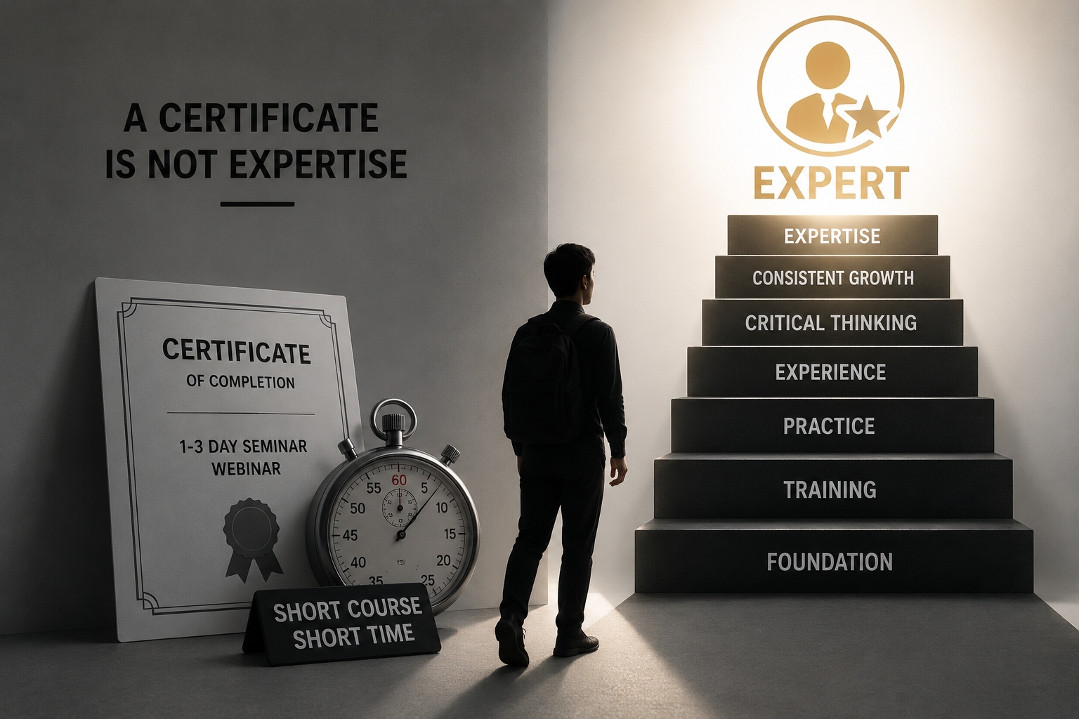 Can a 1-Day Seminar Really Make Someone a “Certified Specialist” or “Expert”?