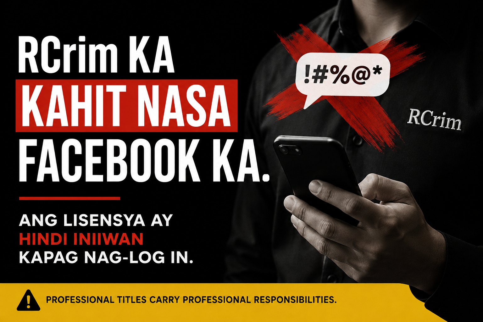 RCRIM sa Pangalan. Pero Paano sa Asal?